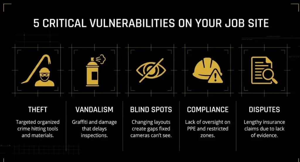 The 5 Problems Mobile Security Cameras Solve on GTA Job Sites The 5 Problems Mobile Security Cameras Solve on GTA Job Sites