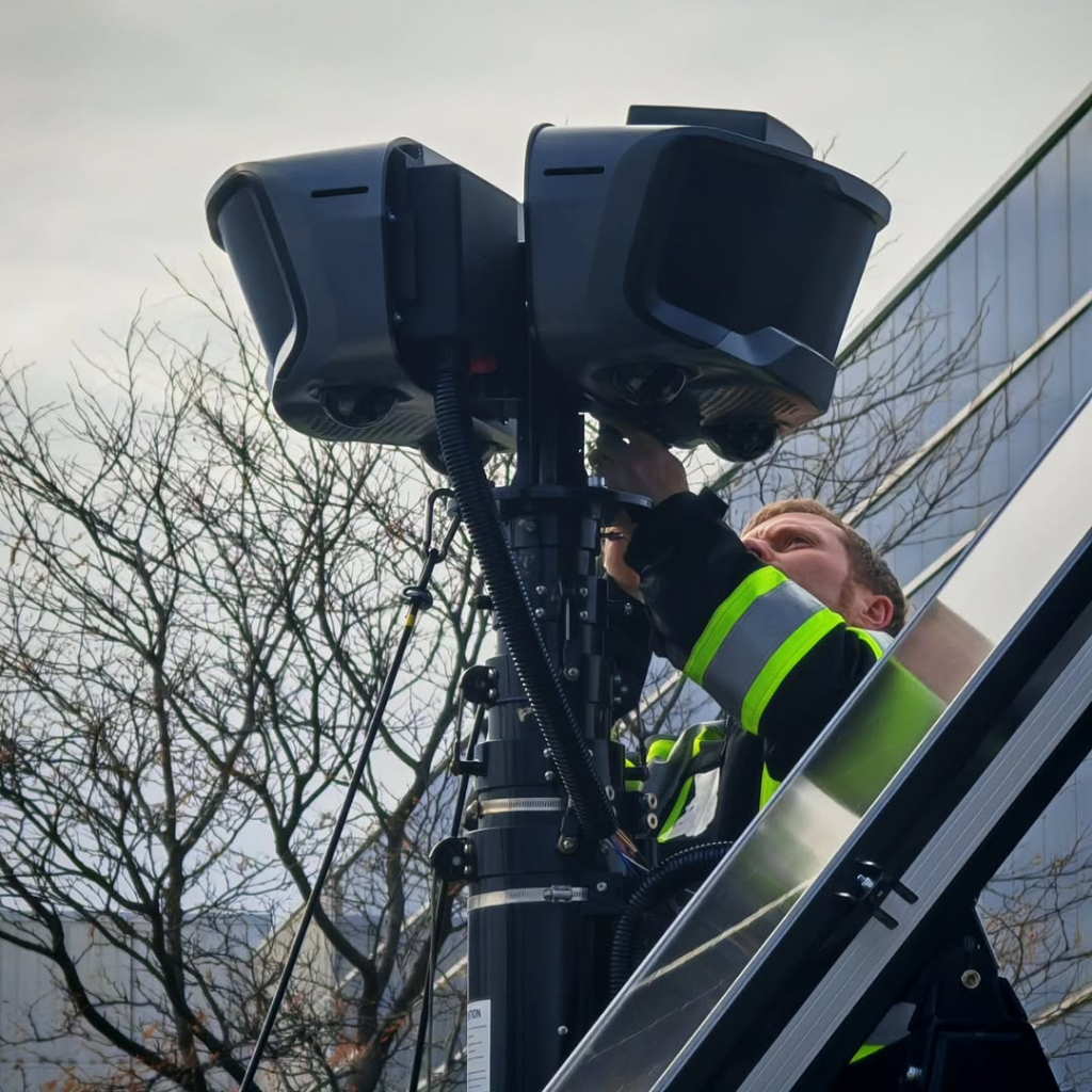 AI security camera surveillance